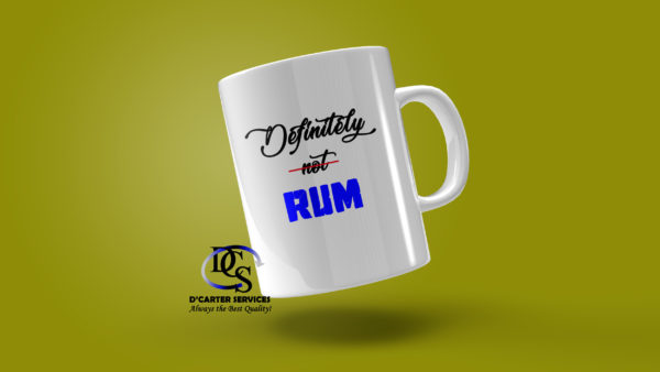 Definitely Not Rum Mug